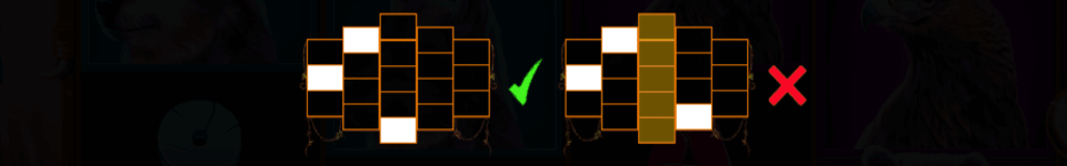 stacking bison payline