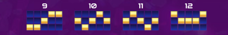 stepping diamonds paylines 3