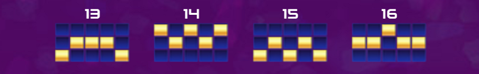 stepping diamonds paylines 4