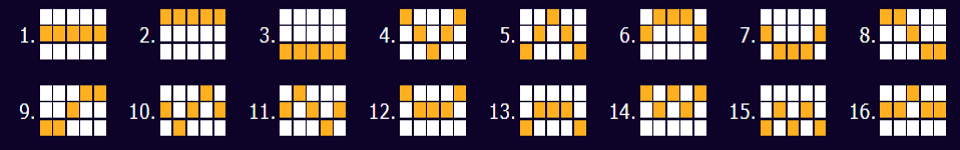 storm fruits paylines 1