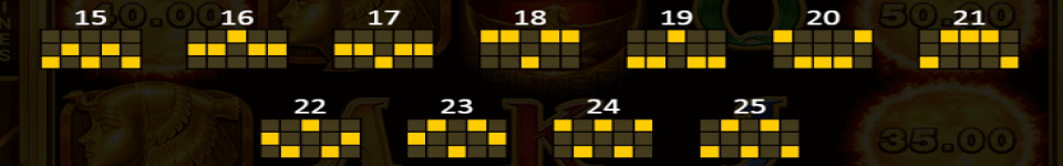 sun of egypt payline2