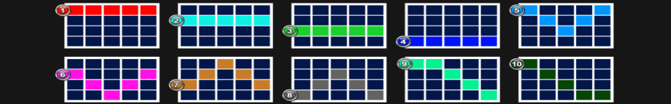 super fire 7s payline