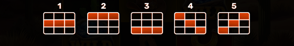 the desperado drifter hold and hit 3x3 paylines