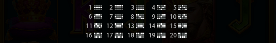 the golden sword brasil jackpot paylines