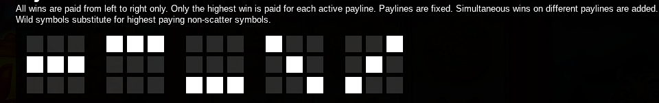 tigers treasure paylines