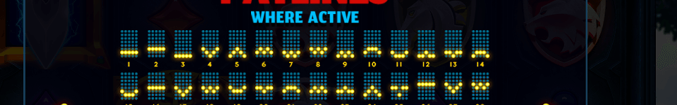 towering pays exacalibur payline 1