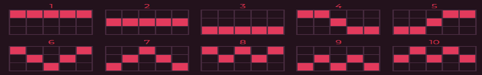 treasure legio paylines 1