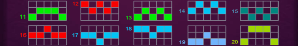 tricky trio payline2