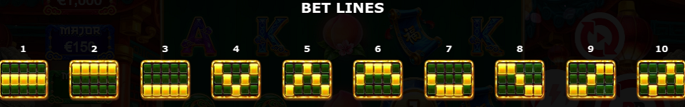 triple fu lu shou paylines