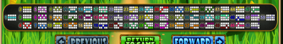 triple twister paylines