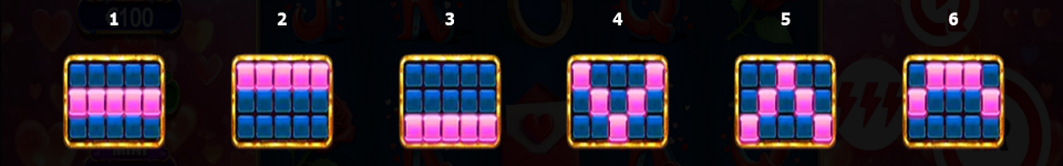 triple valentine paylines 1