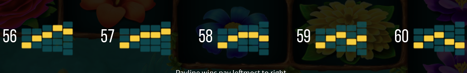 wild blooms paylines 12