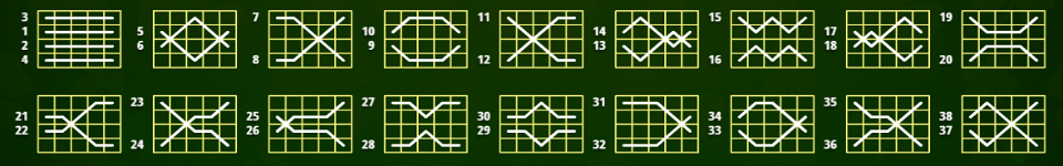 wild sticky clover paylines 1