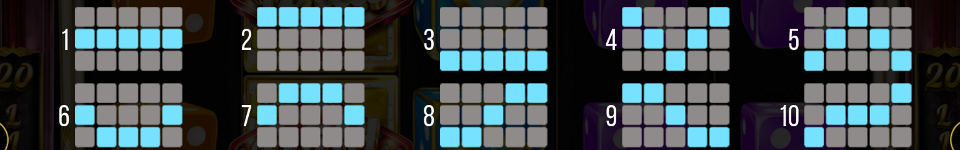 wild vaults dice paylines 1