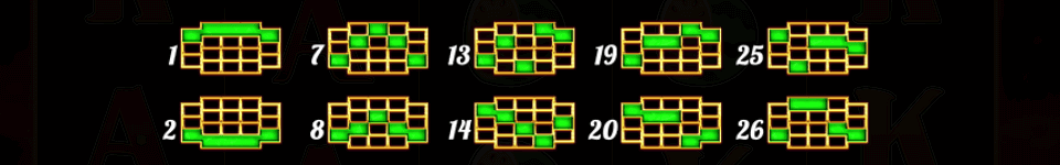 wildfire fruits paylines 1