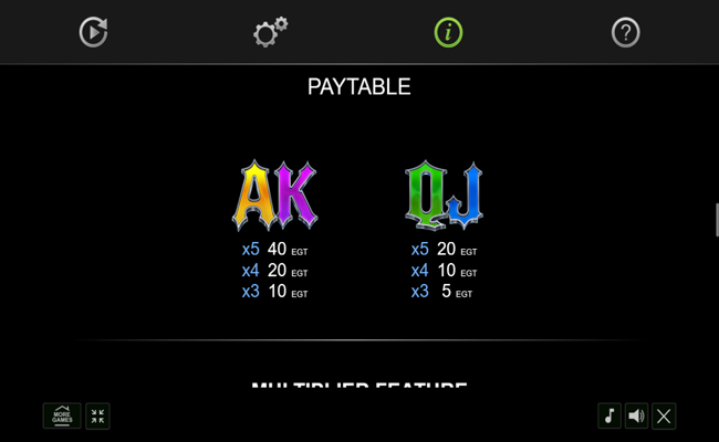 10 vampire bites paytable 3