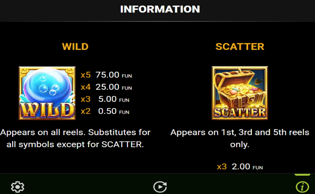 20 crazy octopus paytable 1
