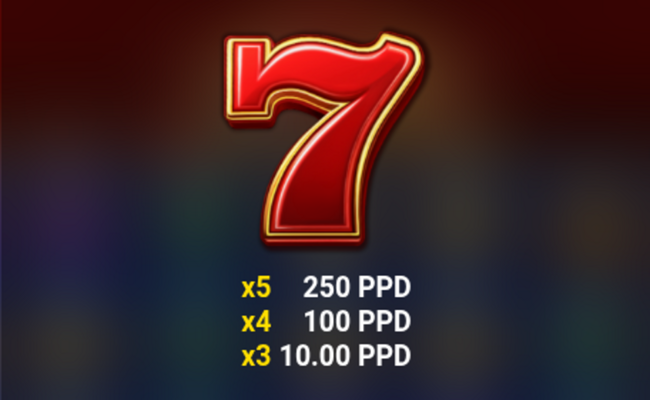 20 happy seven paytable 2