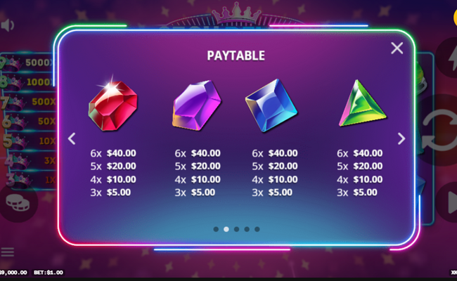 250k deluxe paytable 2
