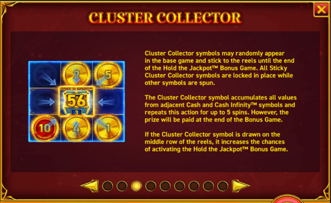25 coins paytable 3