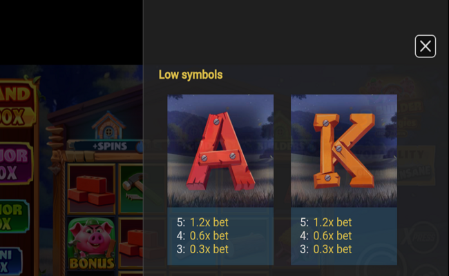 3 builder piggies paytable 3