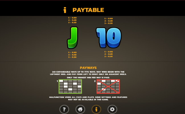 3 lucky hippos 2 paytable 3