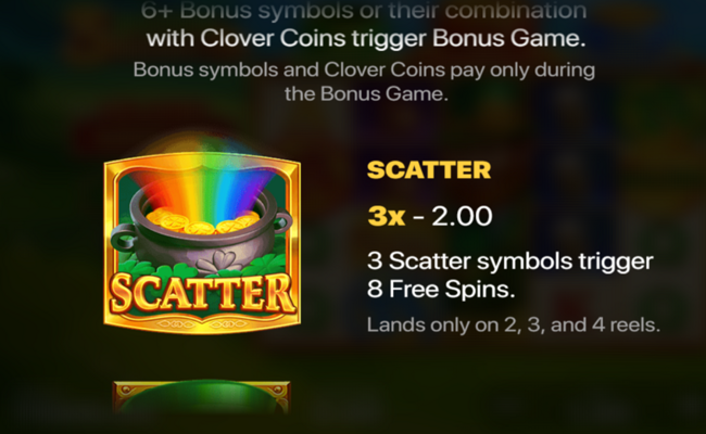 3 pots riches extra paytable 1