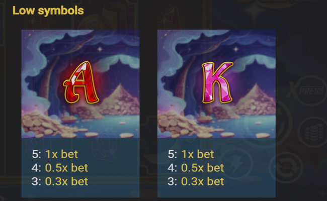 3 power genies paytable 4