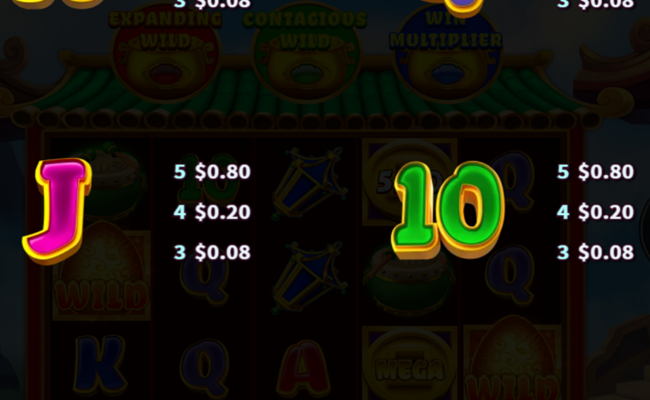 3 wonders phoenix paytable 4