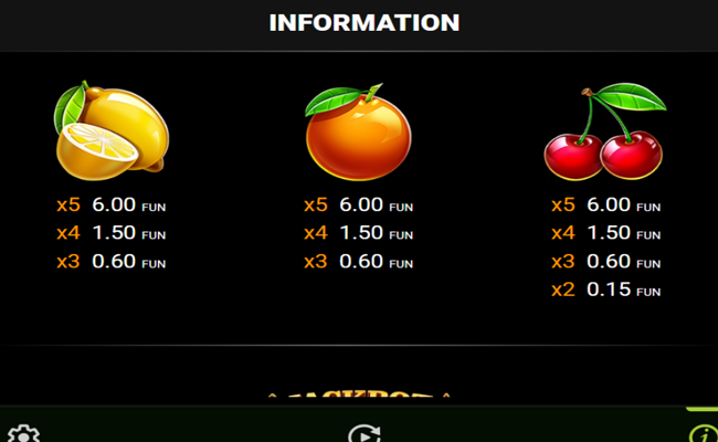 40 glossy hot paytable 3