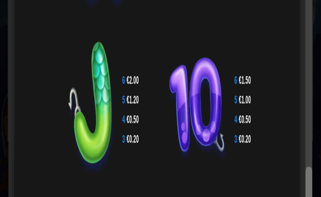4 fantastic fish paytable3