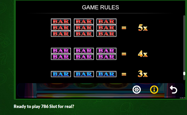 786 slot paytable 2
