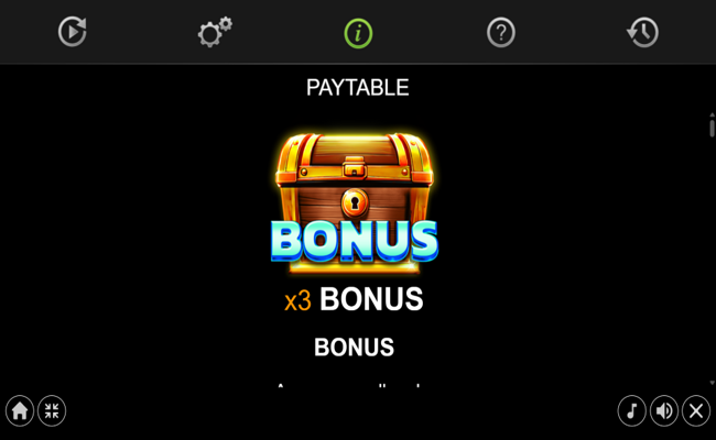 7 fire dice paytable 1