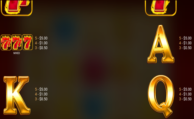7s take it or build it paytable 4