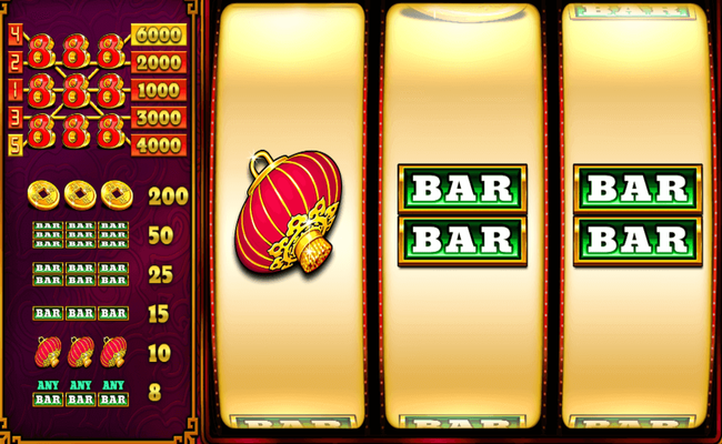 888 gold paytable