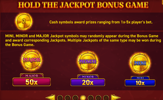 9 coins paytable