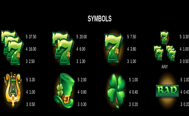 9 pots of gold hyperspins paytable