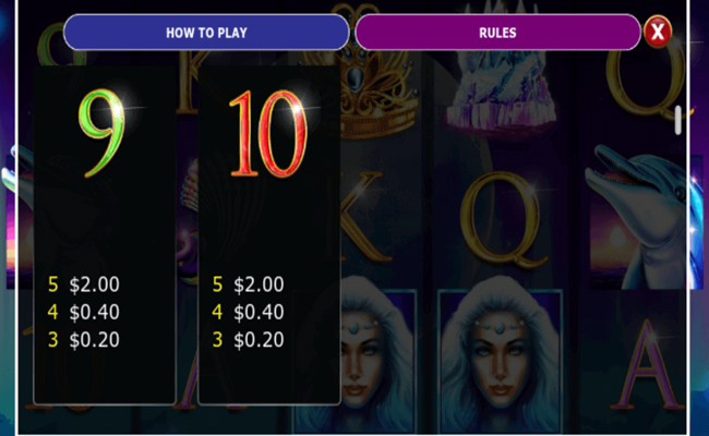 ainsworth mystic moon paytable