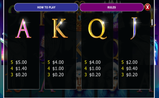 ainsworth mystic moon paytable4