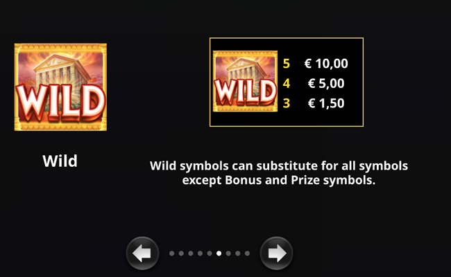 amazing legends paytable 1