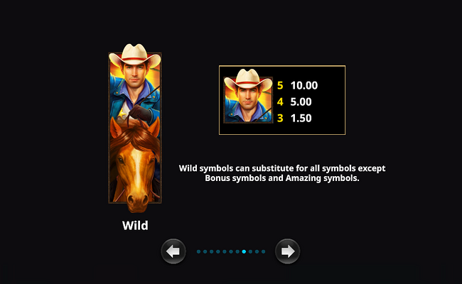 amazing link bounty wanted paytable 1