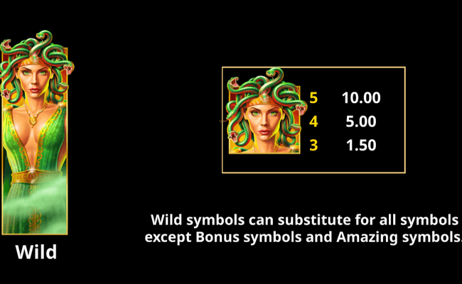 amazing link medusa paytable 1