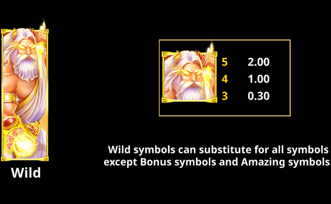 amazing link zeus epic 4 paytable 1