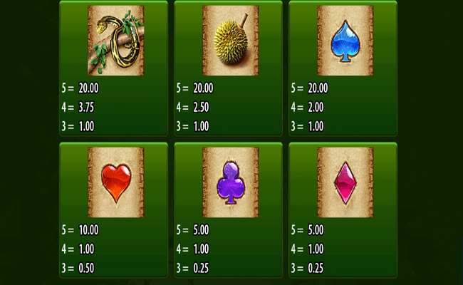 amazon queen paytable 2