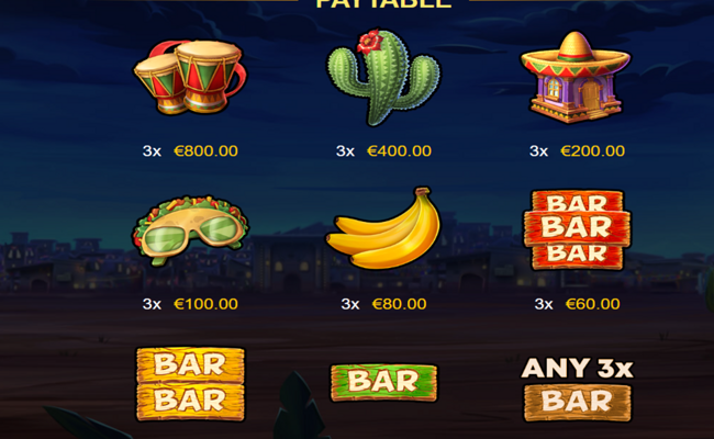 amigo gaming punky monkey paytable 1