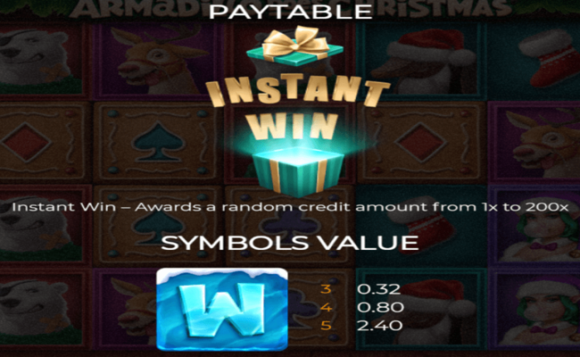 armadillo does christmas paytable 1