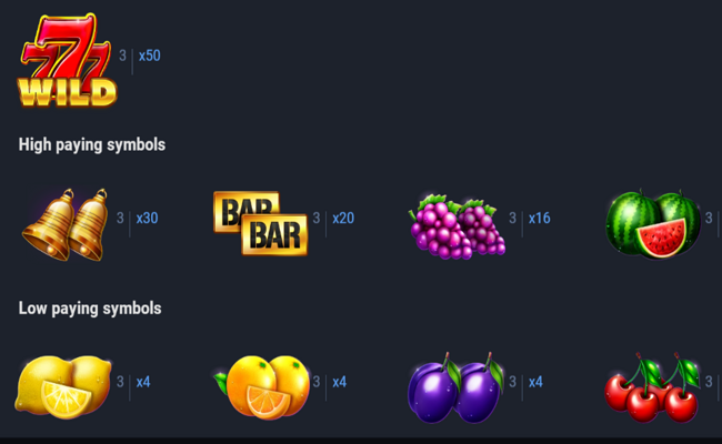 basket bounty paytable 1