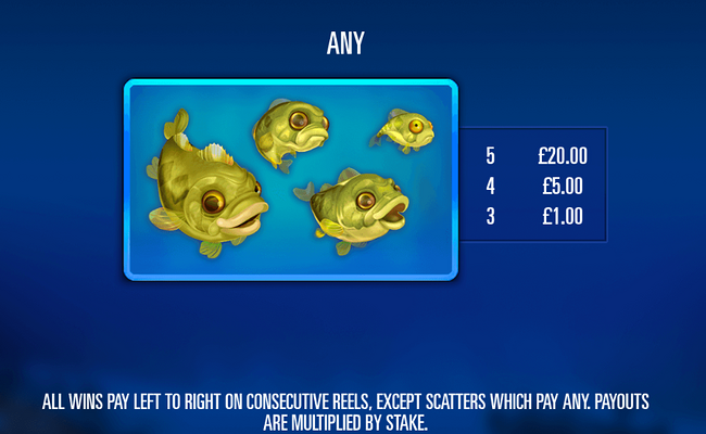 big bass bounty reels paytable 3