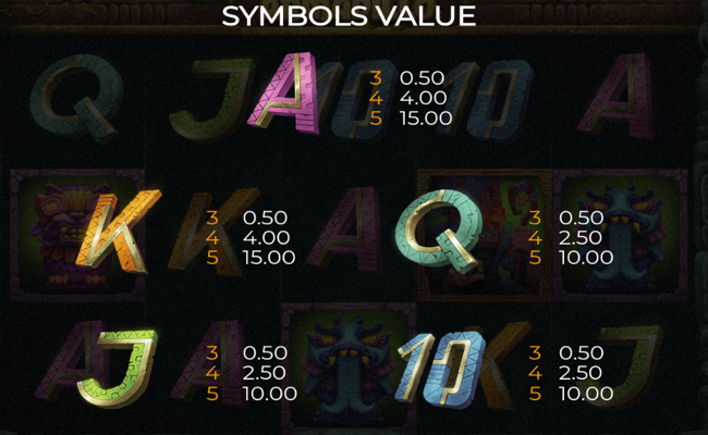 book of armadillo paytable 2