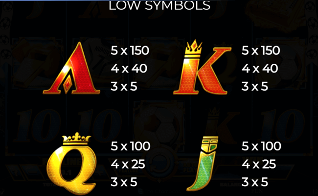 book of champions paytable 2